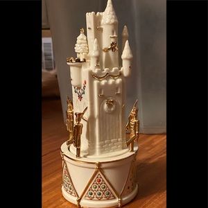 Lenox China Jewels castle musical figurine